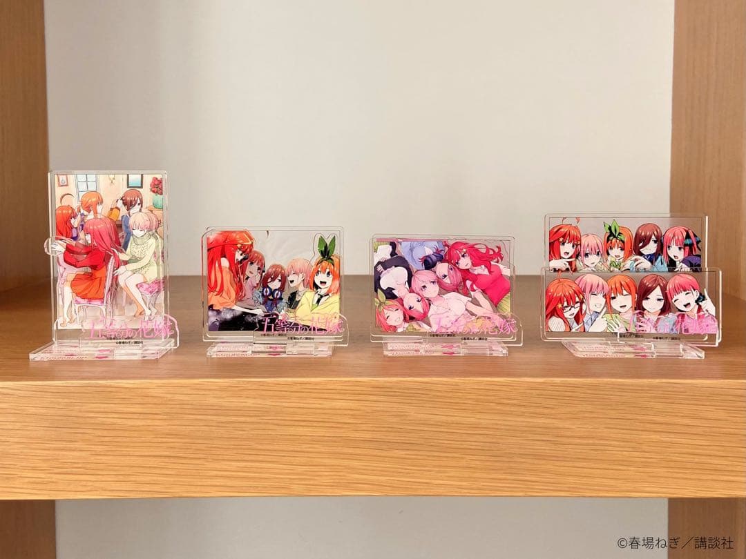 五等分の花嫁 TSUTAYA 有償特典 アクリルスタンド フルコンプリート