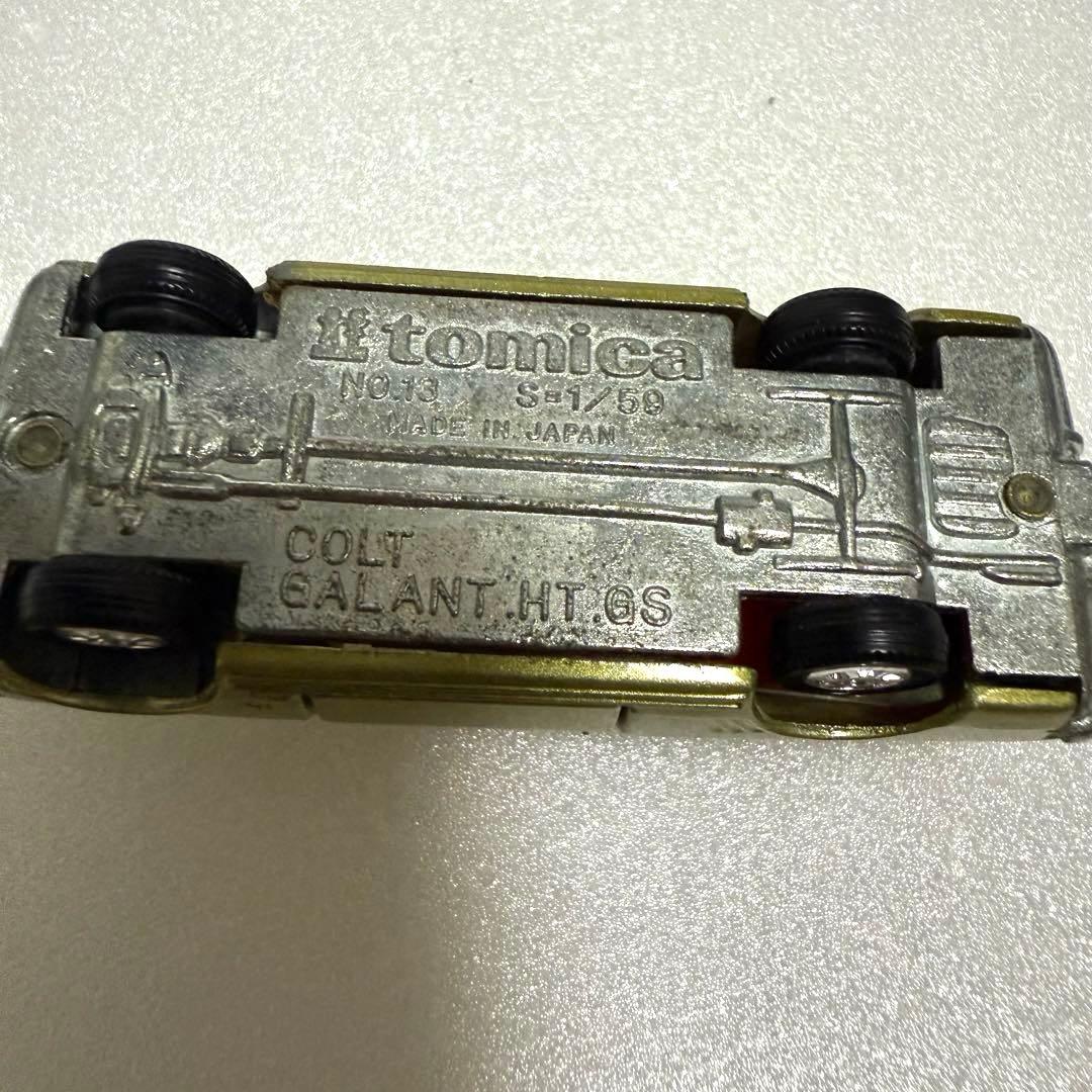 トミカ日本製 日本車シリーズ コルトギャラン　1F 1Eホイール 4台