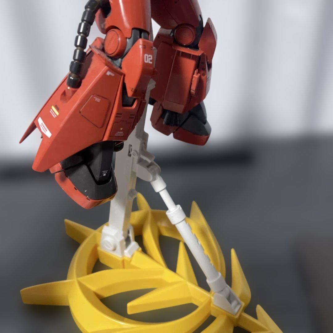 【美】MG1/100シンマツナガ専用ザクⅡと MGジョニーライデン専用ザクⅡ