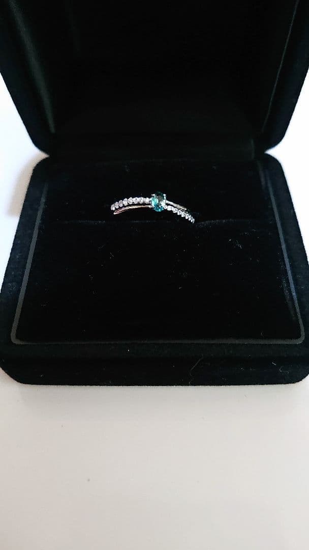 希少石PT900グランディディエライトリング　【ソーティングあり】