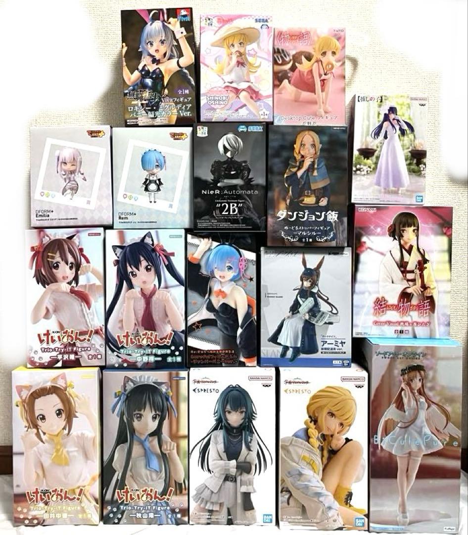 美少女 フィギュア けいおん ダンジョン飯 学マス 等 まとめ売り 18点 ⑼