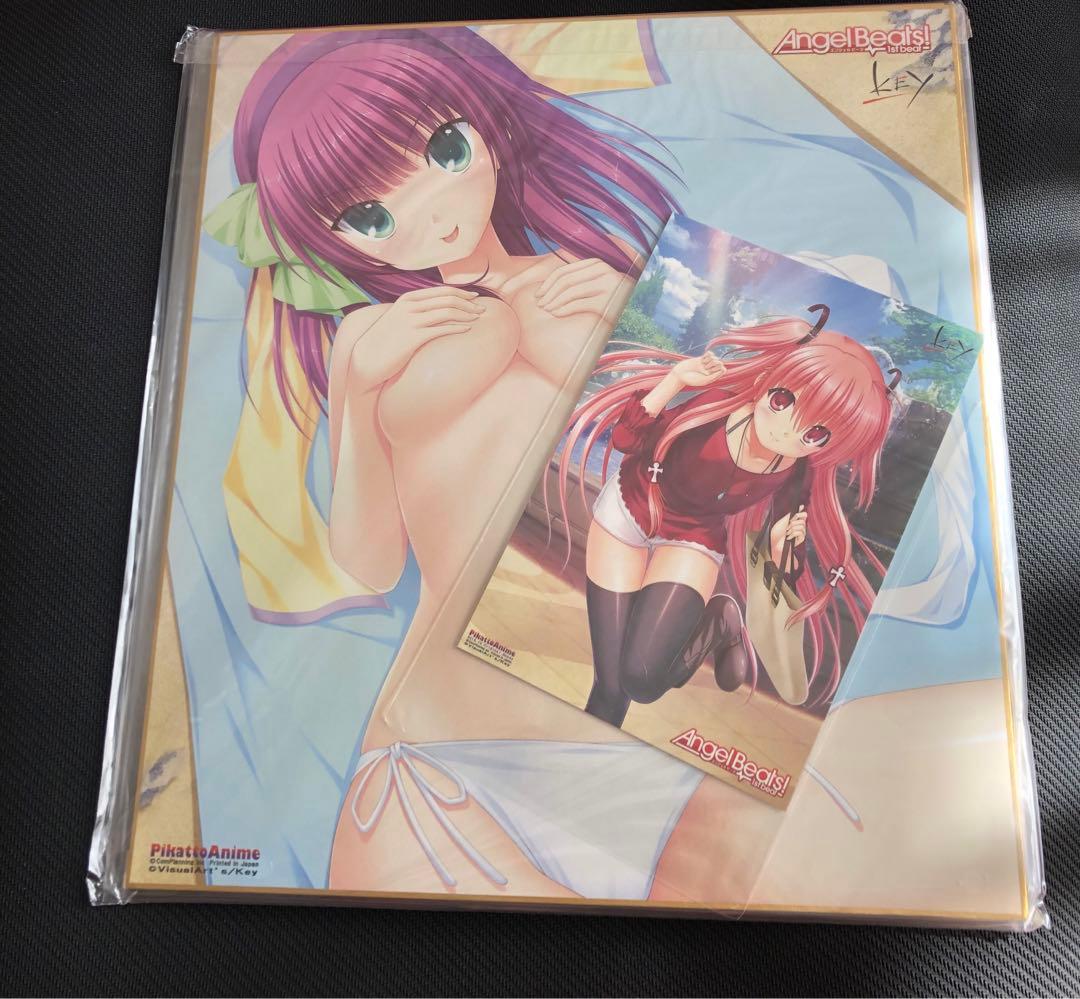 激レア　エンジェルビーツ！立花奏色紙 3点セット