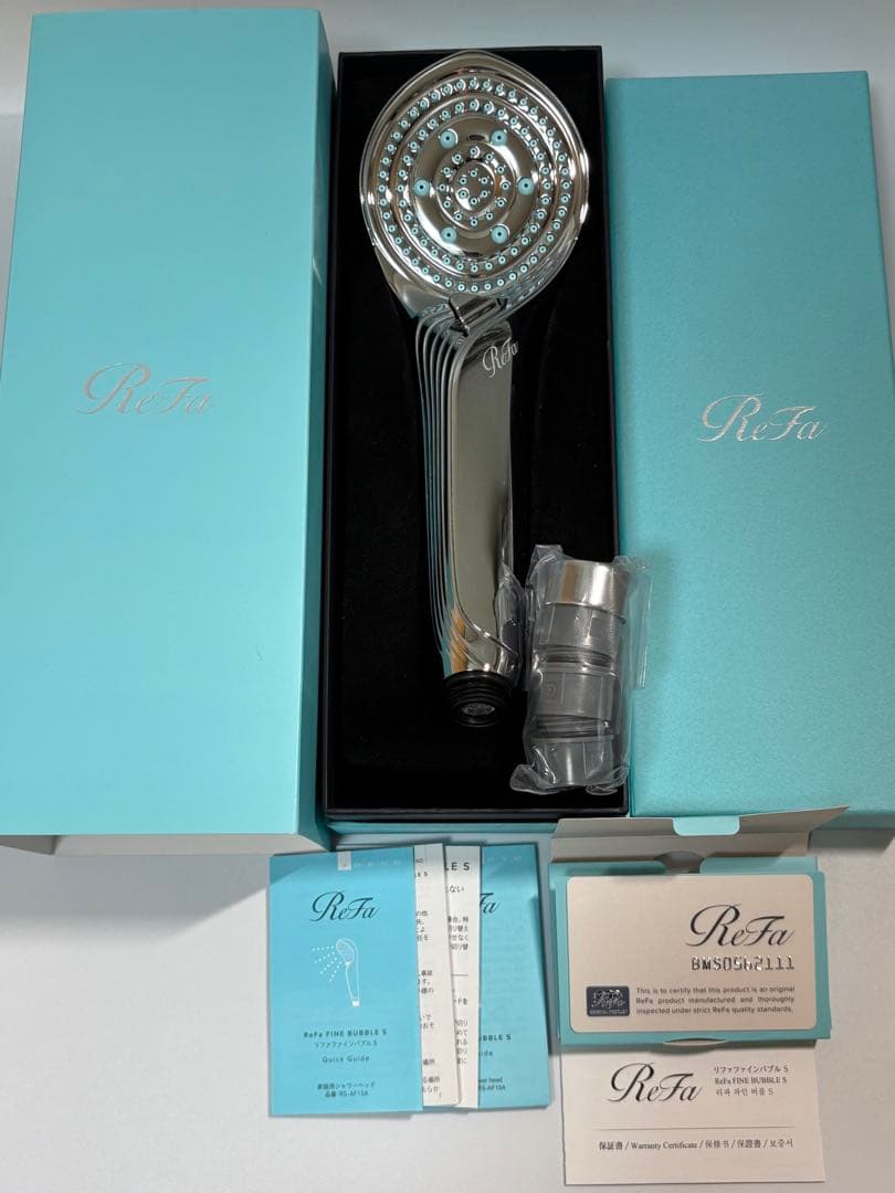 リファファインバブルS シャワーヘッド