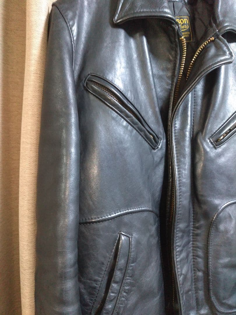 ペ*ソ様 バンソン VANSON ライダース 40　 タロンジップ　ヴィンテージ