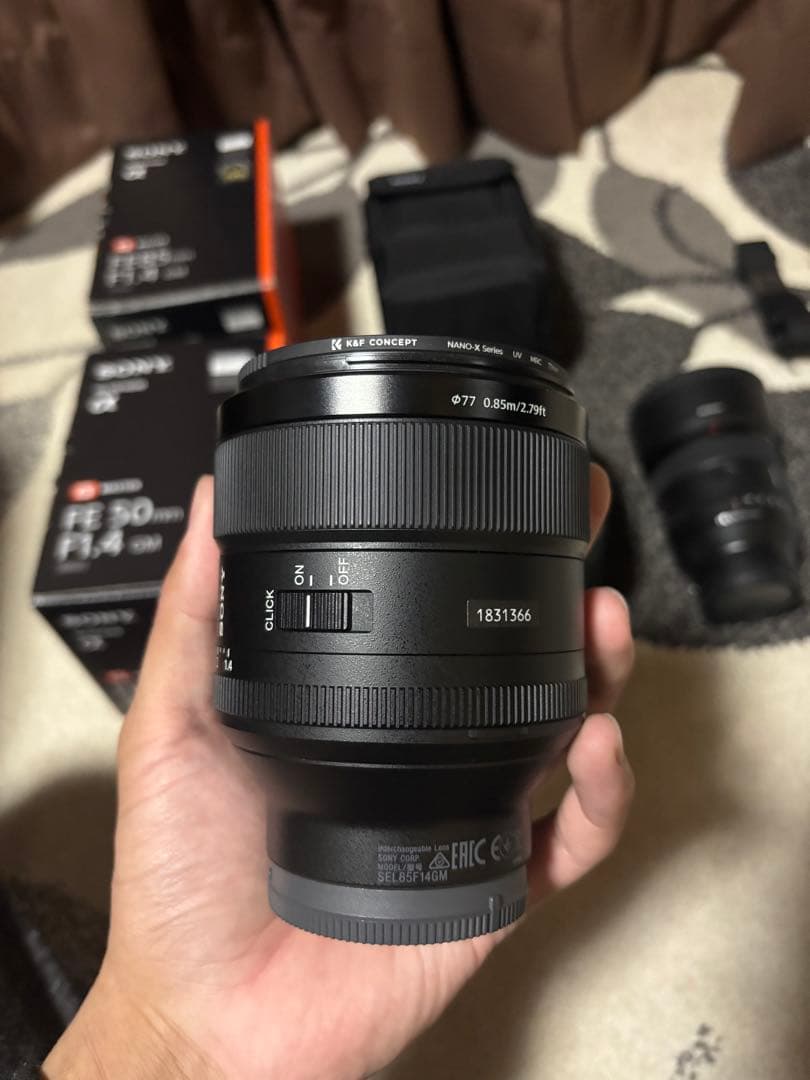 (よう)SONY FE 85mm F1.4 GM & FE 50mm