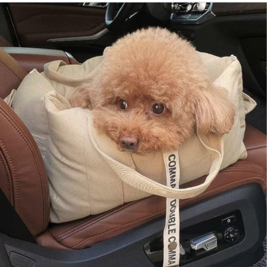 【DOUBLE COMMA】multi cushion bag ベージュ