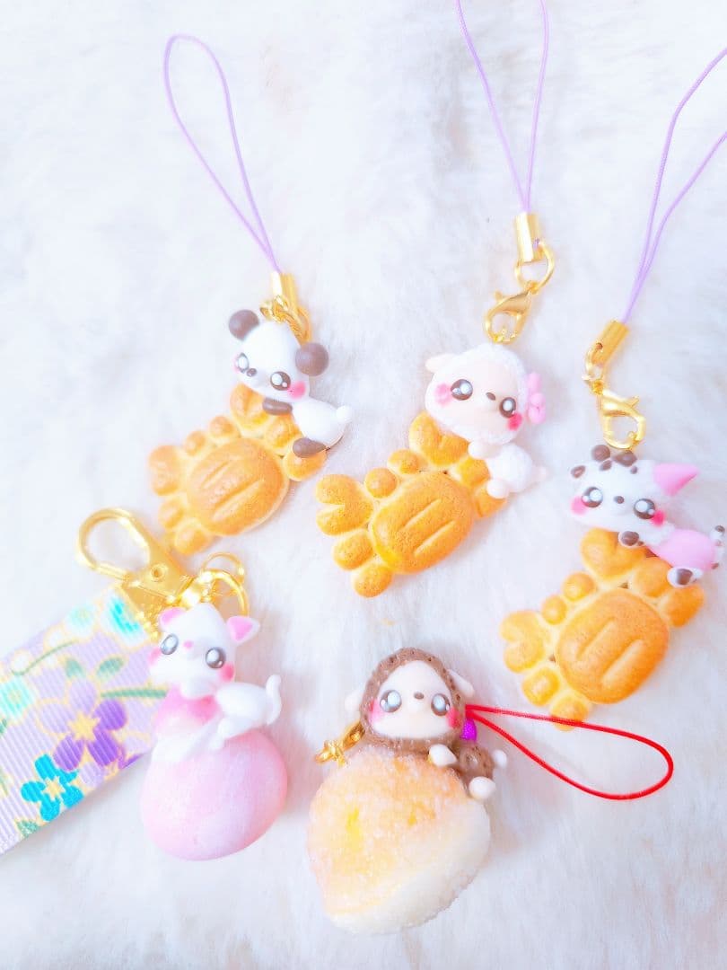 いちご③　フェイクスイーツ　樹脂粘土　スイーツデコ