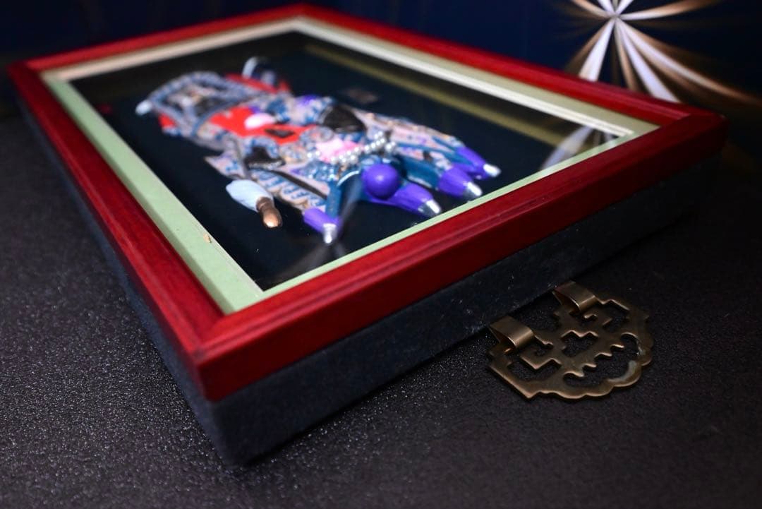 趙雲像　中国工芸品