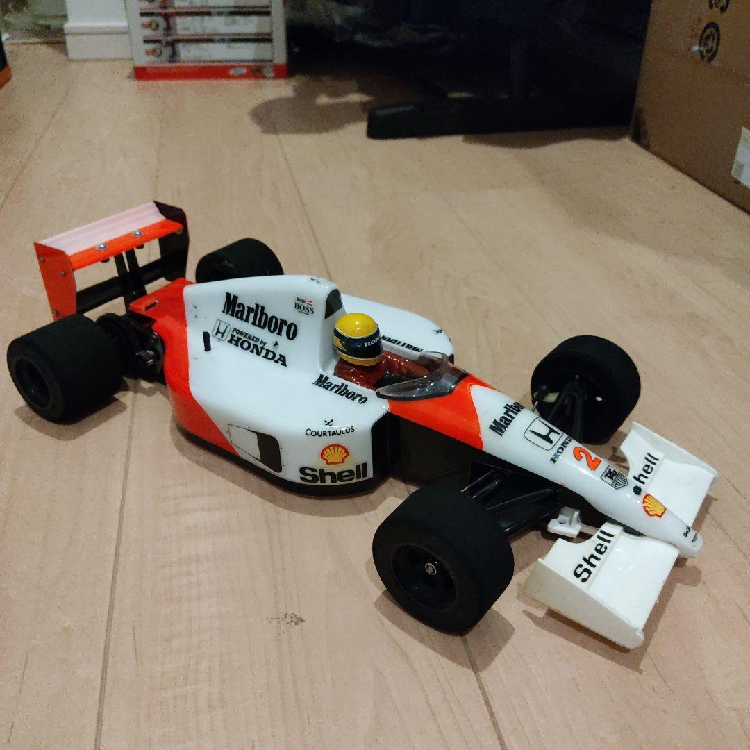 タミヤ 1/10 F1 マクラーレン MP4/6 F104W 未塗装ボディ付き