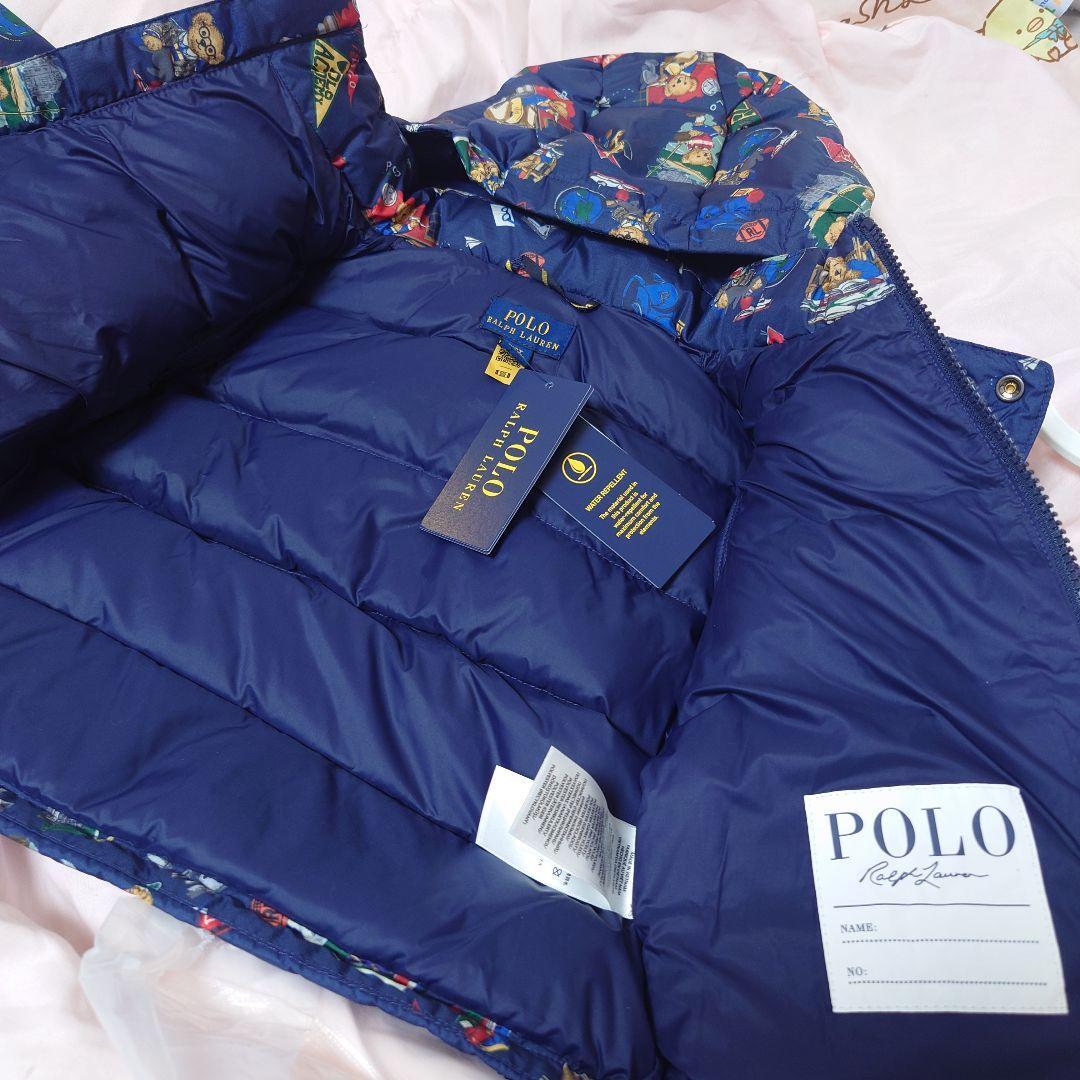 ラルフローレン　ポロベアダウンジャケット　2T95サイズ