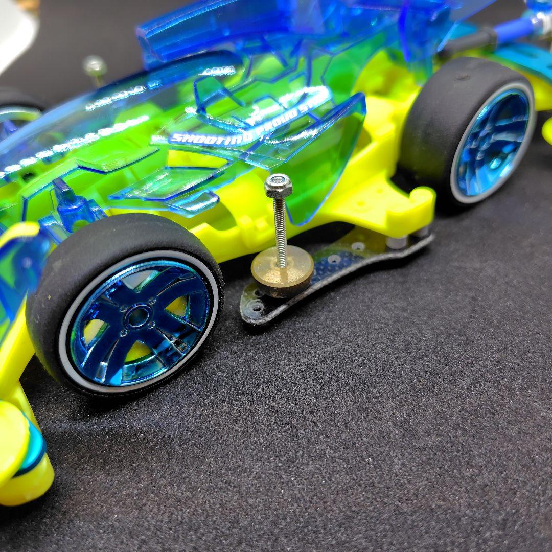 ミニ四駆完成品　シューティングプラウドスタークリアーブルースペシャル