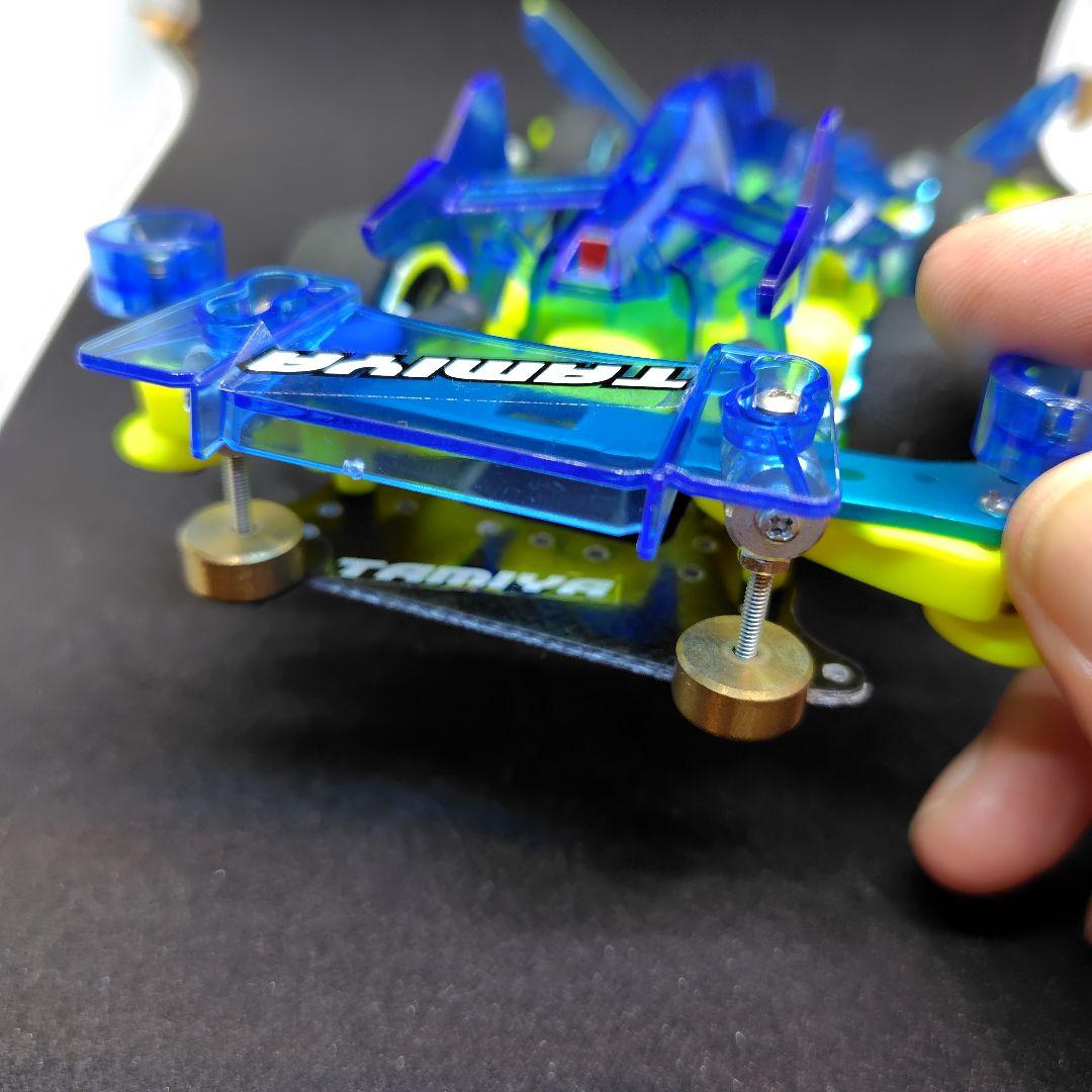 ミニ四駆完成品　シューティングプラウドスタークリアーブルースペシャル