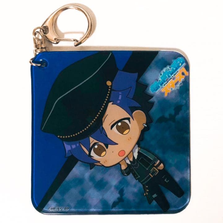 新品★あんスタ★カラオケの鉄人★ふにふにコースター型ストラップ★6点セット