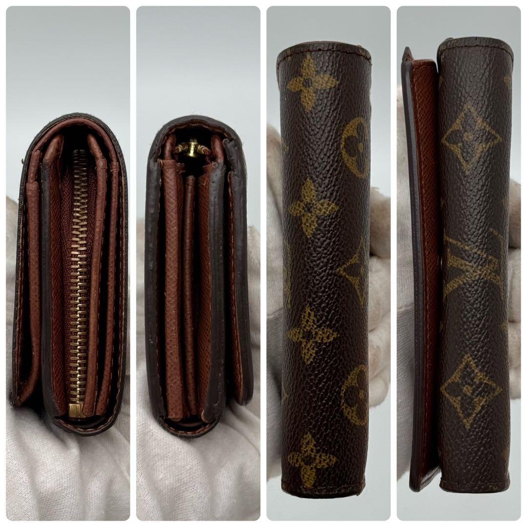 【新型・極美品】ルイヴィトン　モノグラム　ポルトフォイユ・トレゾール　折り財布