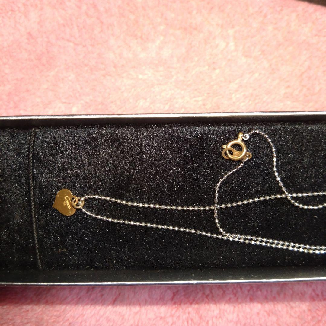 ただ今値下げ中！Cocco K18 ハート型チャーム ネックレス