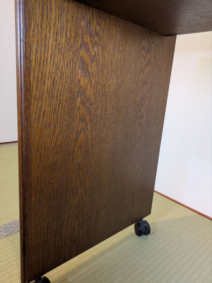 カリモク　コンパクト　折りたたみ　キャビネット　デスク　アンティーク