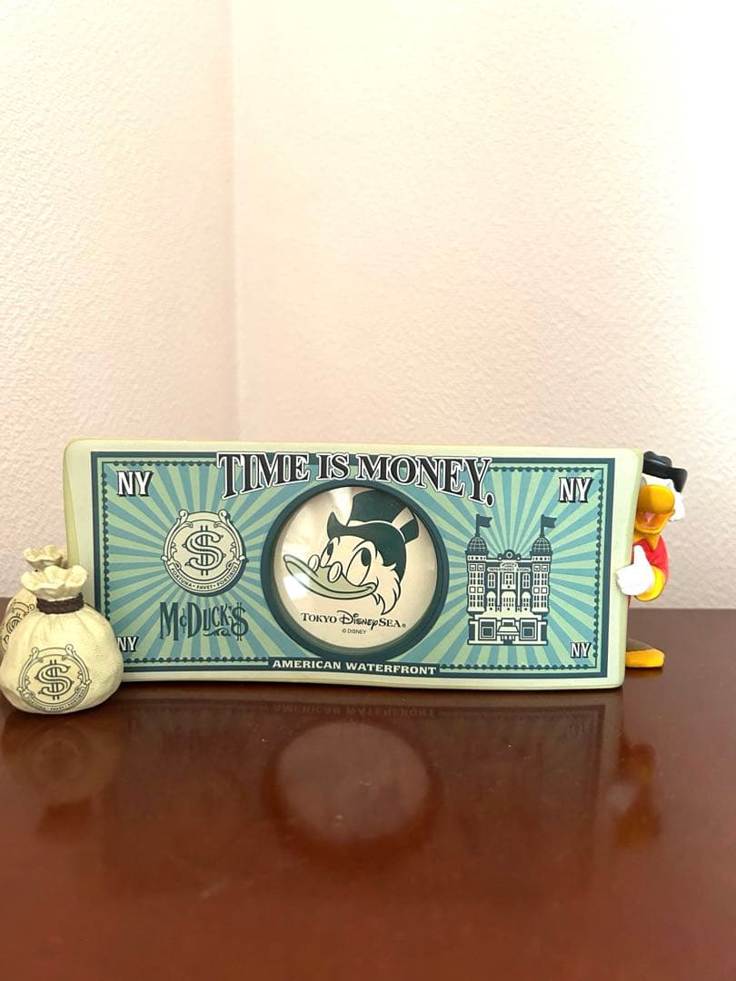 スクルージマクダック 札束 フィギュア フォトスタンド