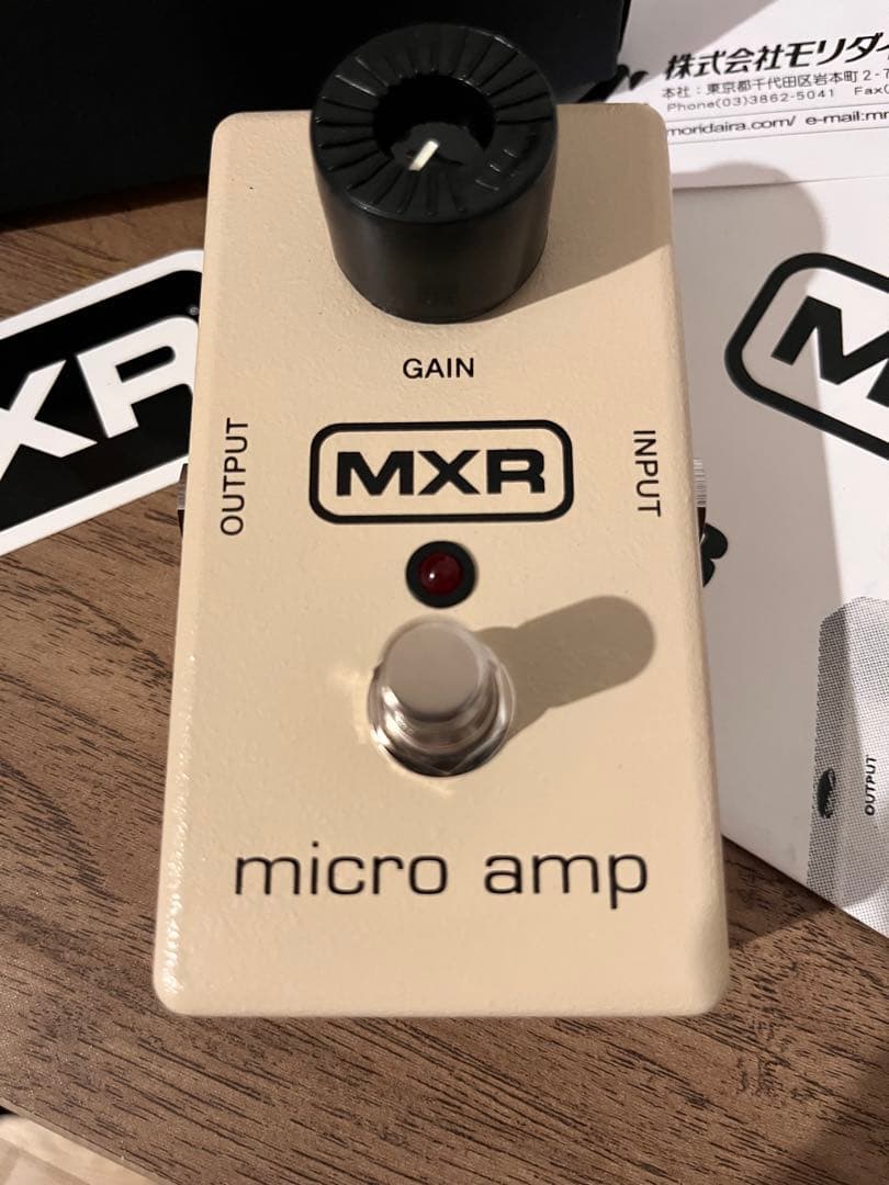 MXR micro amp M133 ギターエフェクター