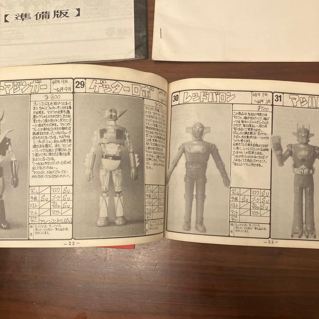 80年代のタカラ製変身サイボーグに関するファンジン3冊セット