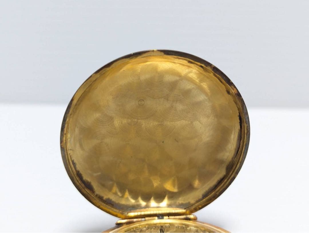 479 完動品 ARNEX 懐中時計 ゴールド スモセコ アンティーク