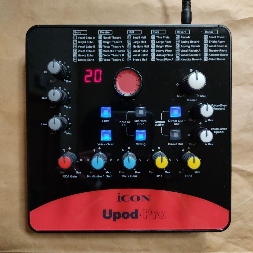 配信機器・PA機器・レコーディング機器 iCON Upod Pro
