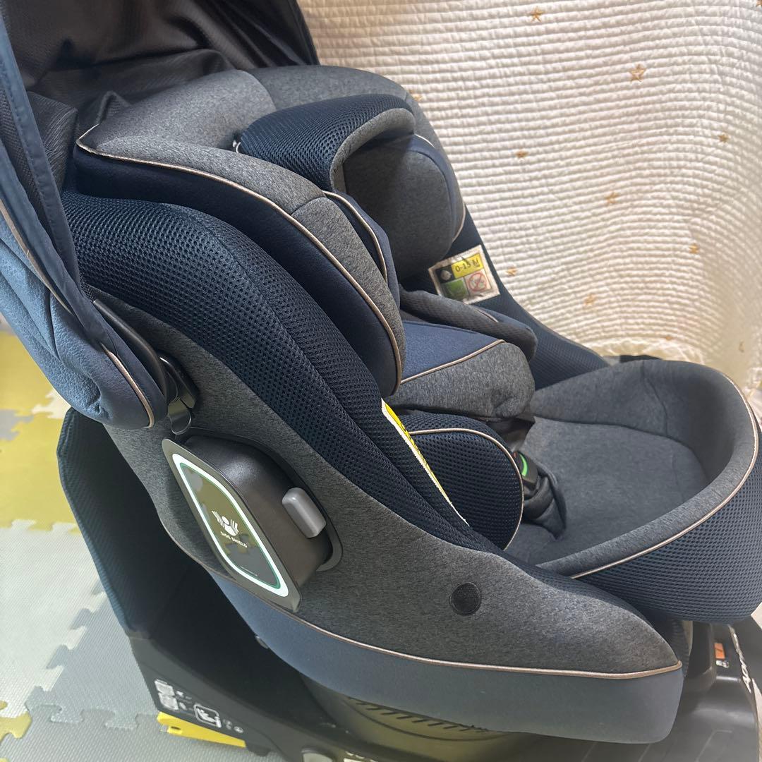 【美品】Aprica クルリラプラス ISOFIX チャイルドシート
