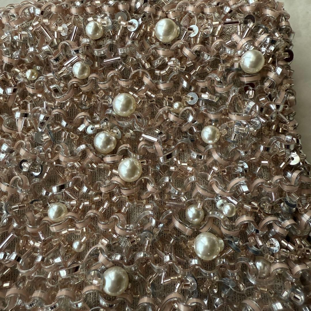 アンテプリマ ペルラ グリッターミディアム/サーモンピンクシルバー