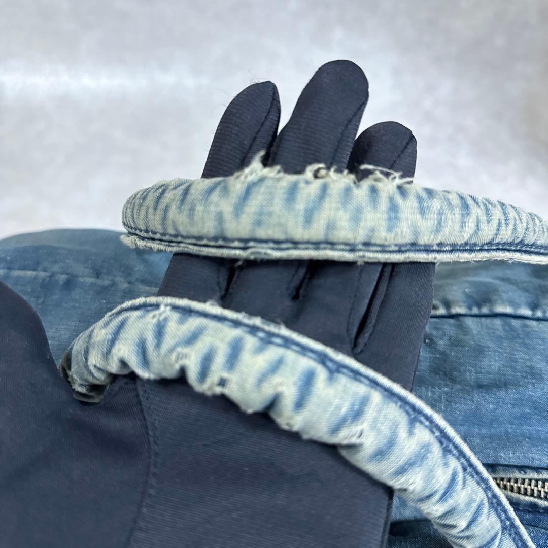 美品希少　初期ポーター　ビンテージ　80s　ボストンバッグ　2way　インディゴ