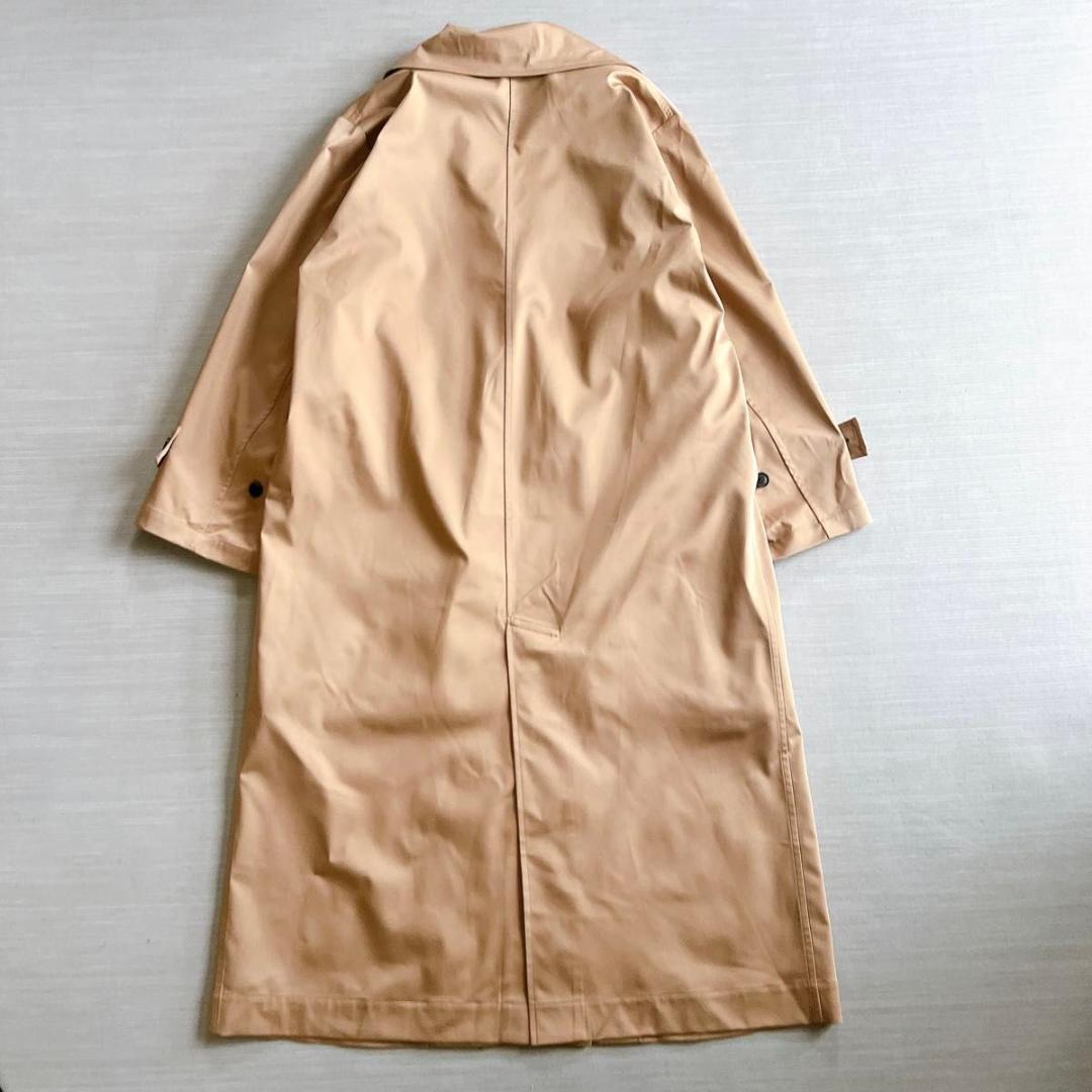 ＊未使用タグ付き【ベイジ】チェスターコート　ライナー　 キャメル　4 光沢感