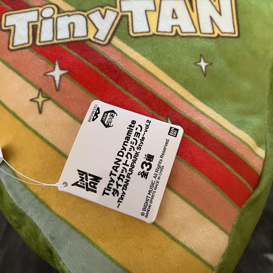 BTS TinyTAN ダイカットクッション　アップリケポーチ　猫耳