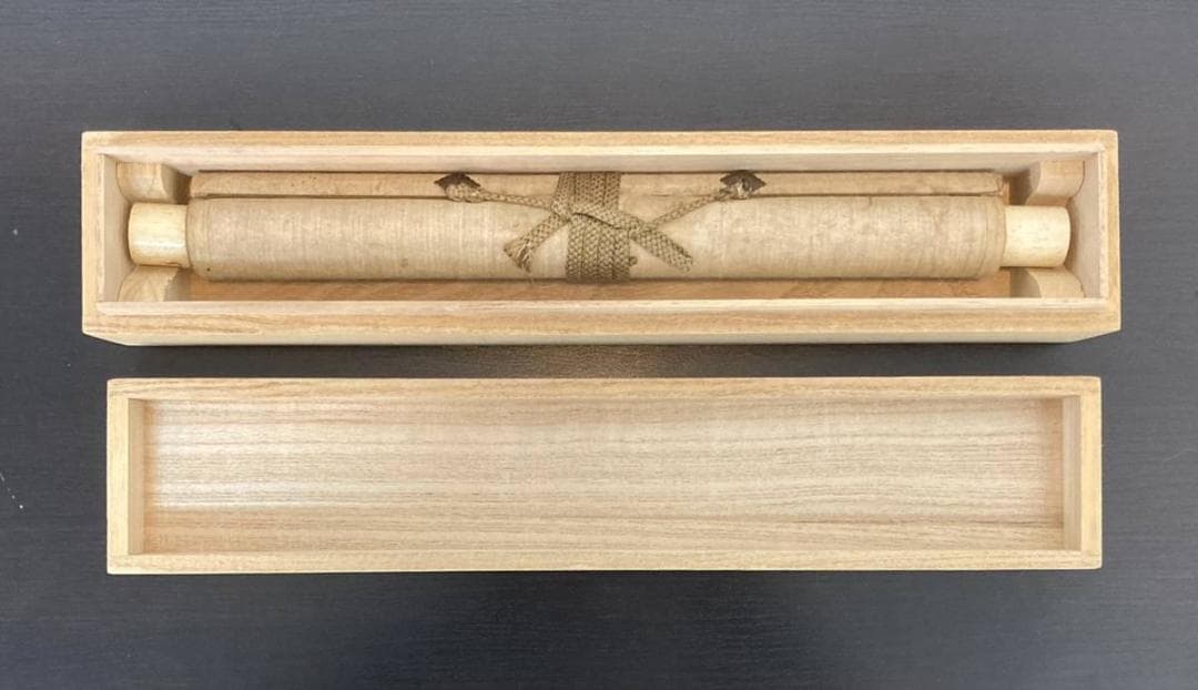 相撲／河鍋暁斎 (歌川国芳・狩野洞白師事) 掛軸 絹本：幕末 浮世絵師