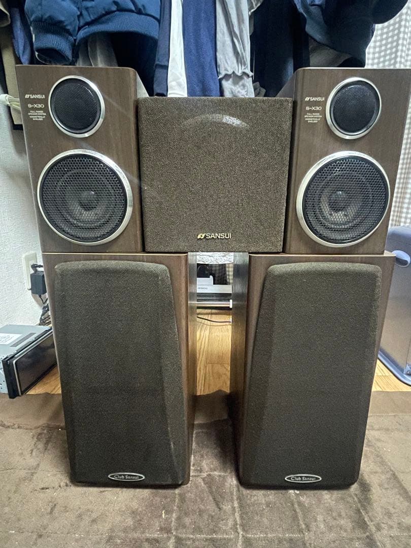 Sansui S-z7l,sx-30,sx-50 リファインスピーカー 5本組