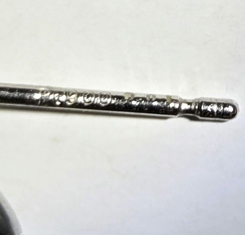 WISP プラチナ ダイヤモンド ピアス　刻印有り