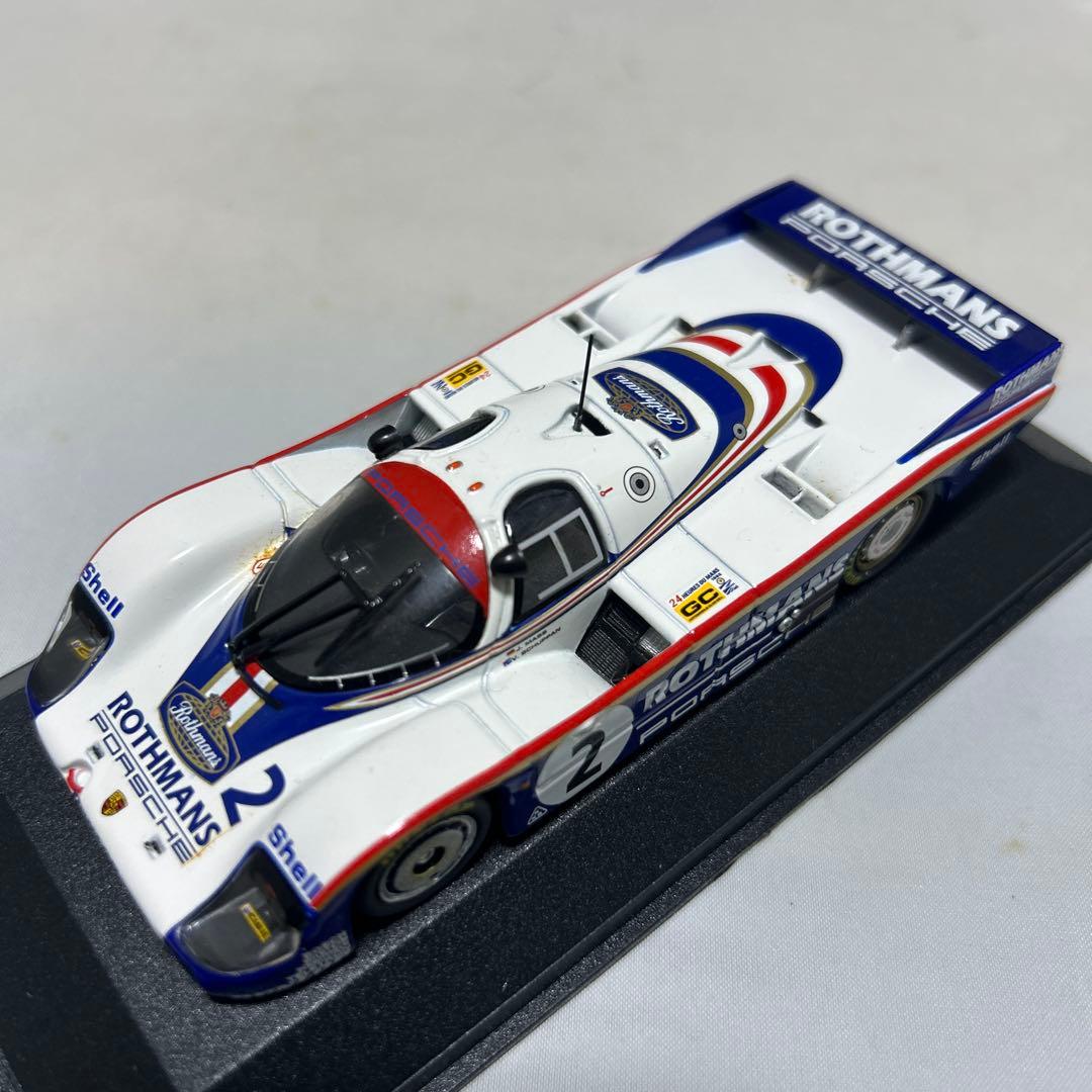 ミニチャンプス 1/43 PORSCHE962C ロスマンズ #2#3二台セット