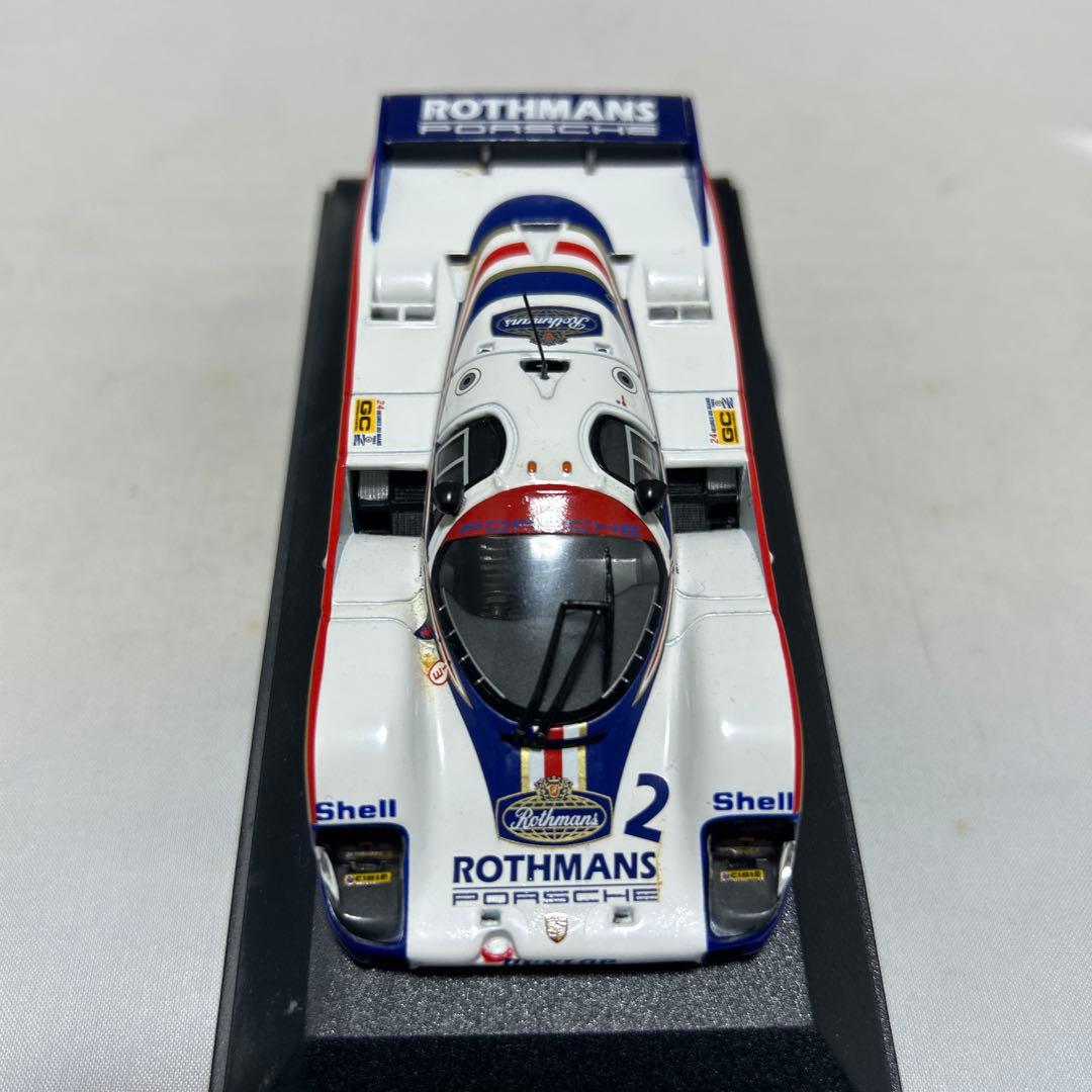 ミニチャンプス 1/43 PORSCHE962C ロスマンズ #2#3二台セット
