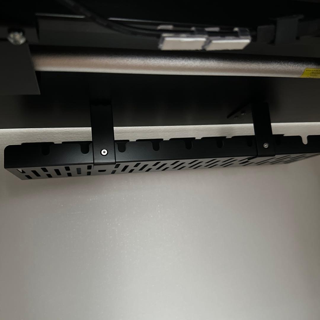 FLEXISPOT 電動式スタンディングデスク幅120×奥行60 電源ホルダー付