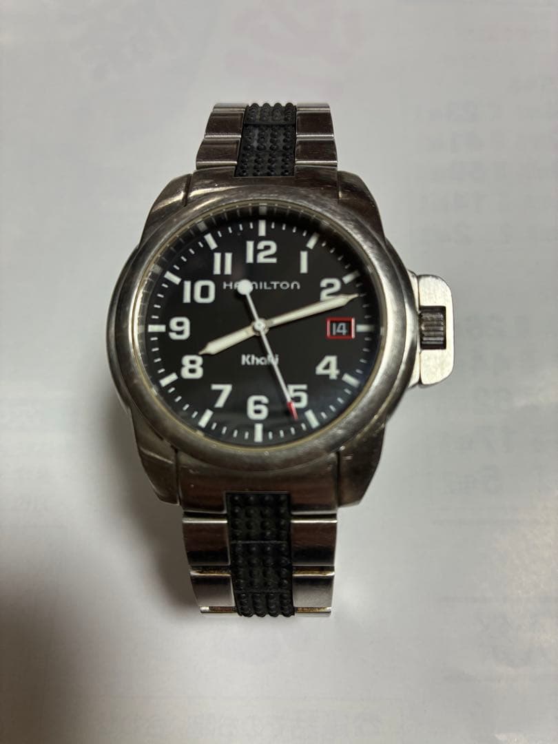 HAMILTON アナログ腕時計 ブラック