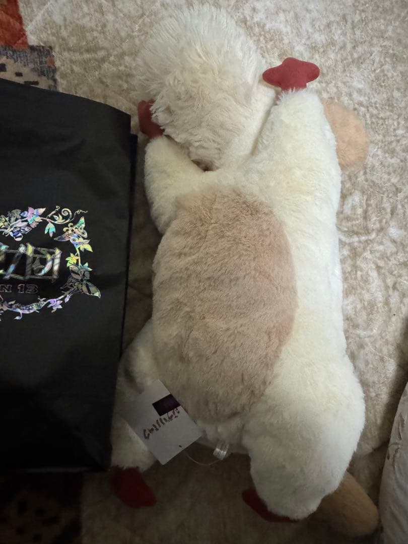 ジブリパーク　特大ぬいぐるみ　ヒン　魔女の谷　限定　 ハウルの動く城　紙袋