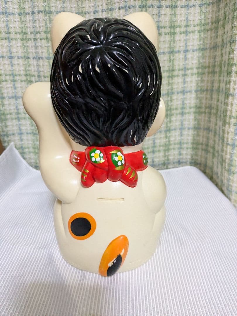 超激レア高さ約27cm　天才たけしの元気がでるTV招き猫の貯金箱(蓋なし)