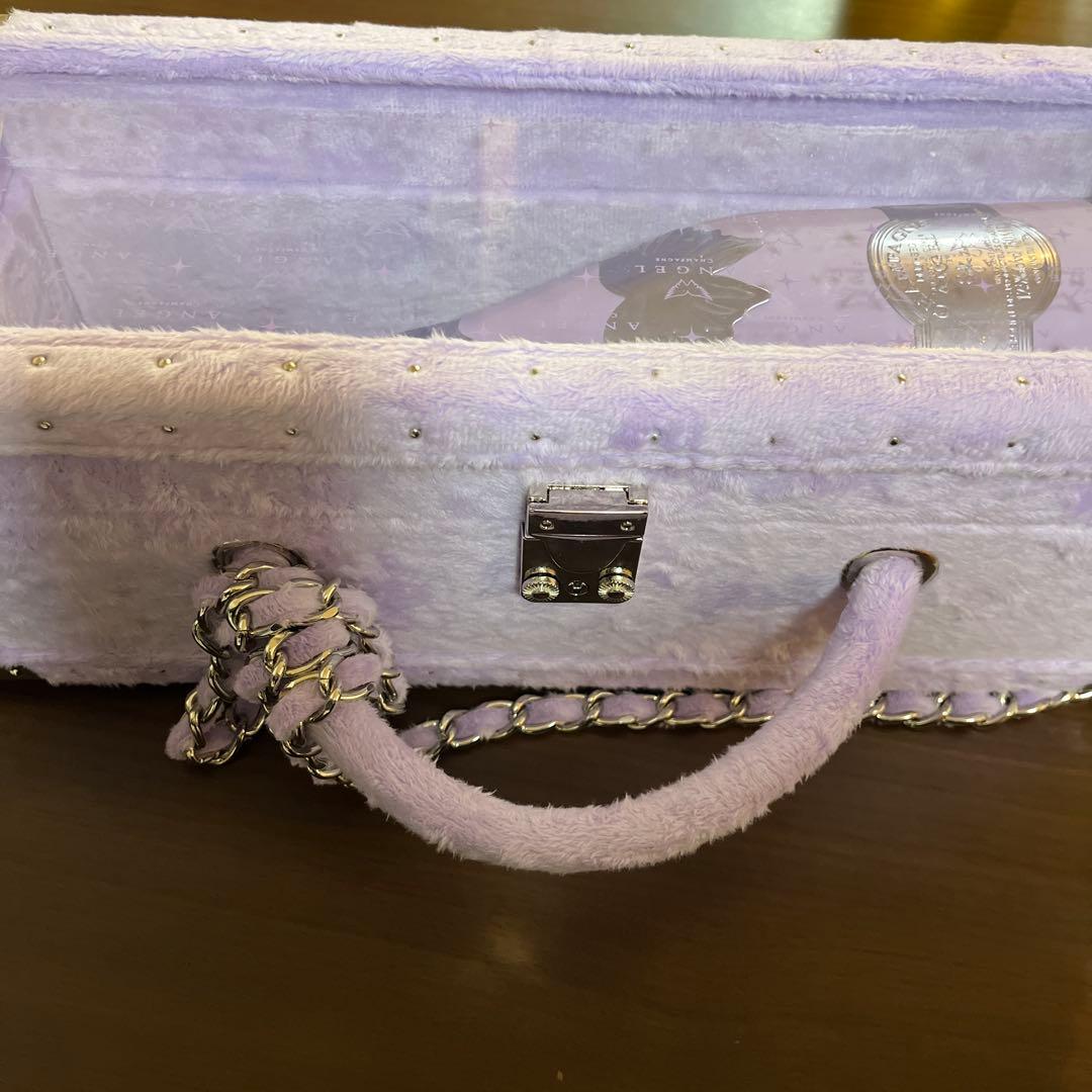 エンジェル紫「ハロウィン限定」空ボトルとキャリーケース 送料込み