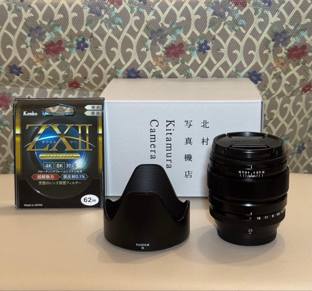 【美品】Fujifilm XF 23mm F1.4 R・kenkoフィルター付き