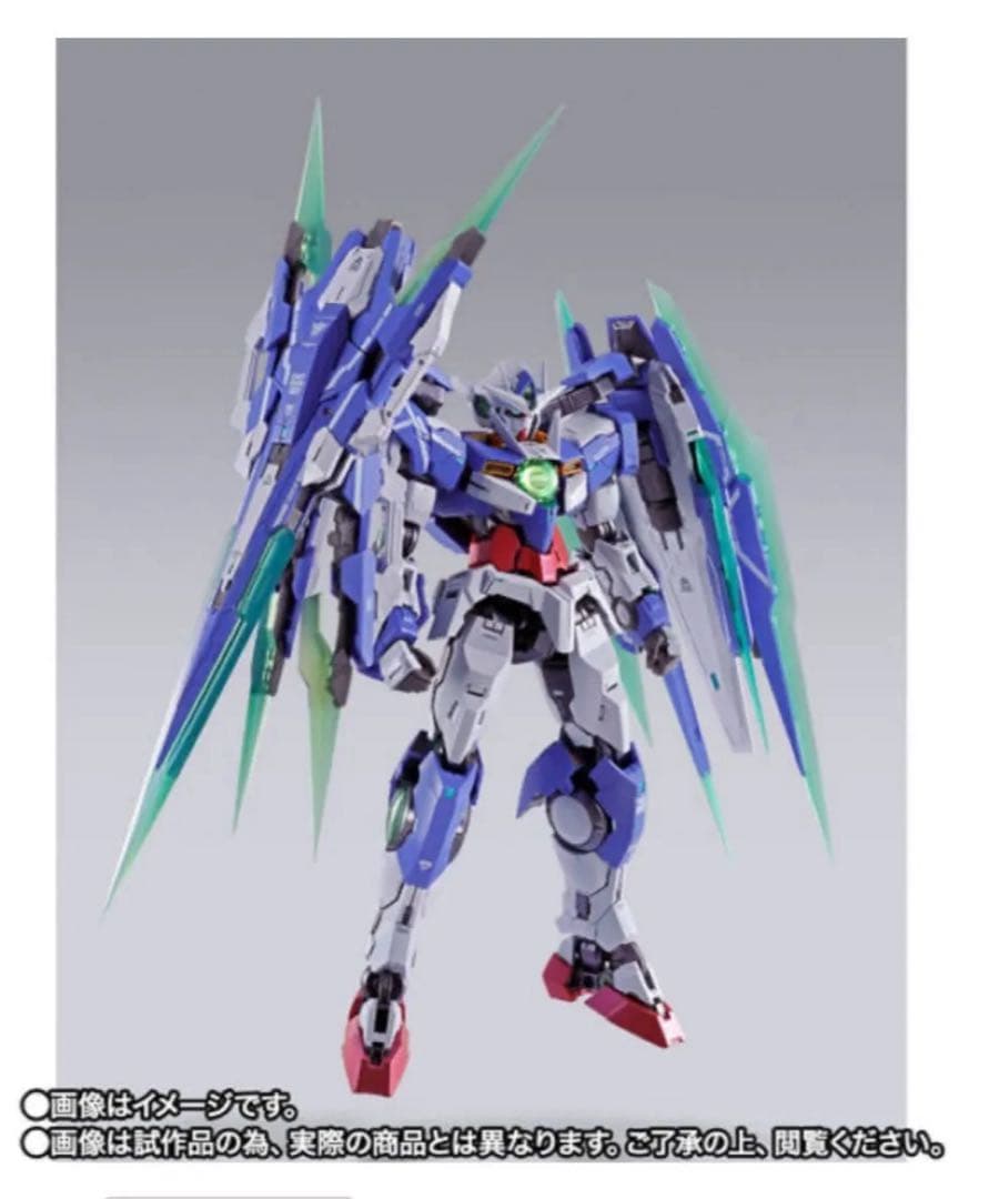 L BUILD ダブルオークアンタ　フルセイバー　メタルビルド