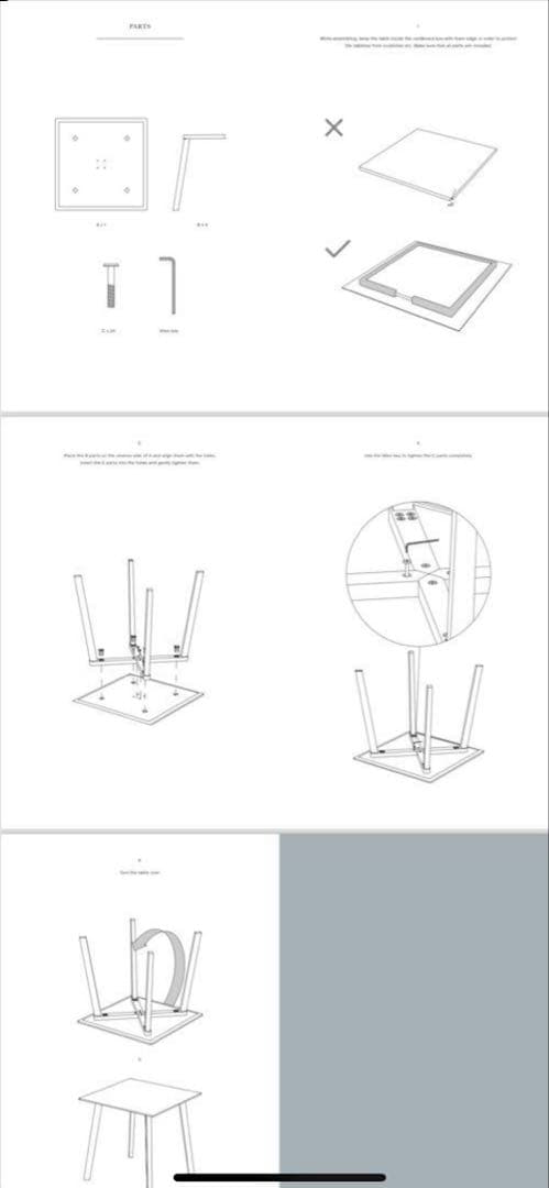 【値下げ】HAY 正方形 テーブル CPH210