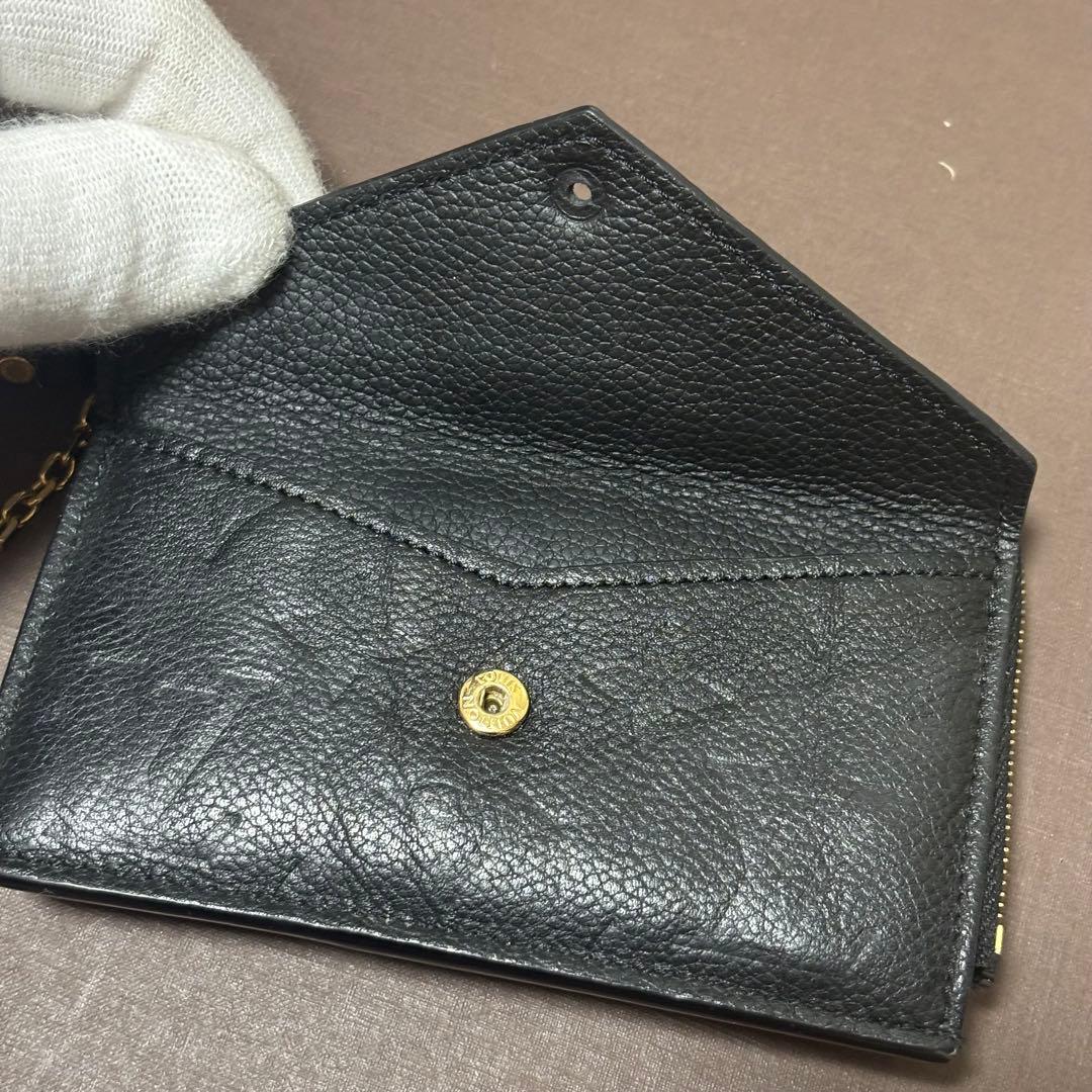 Louis Vuitton ブラック アンプラント レクト ヴェルソ