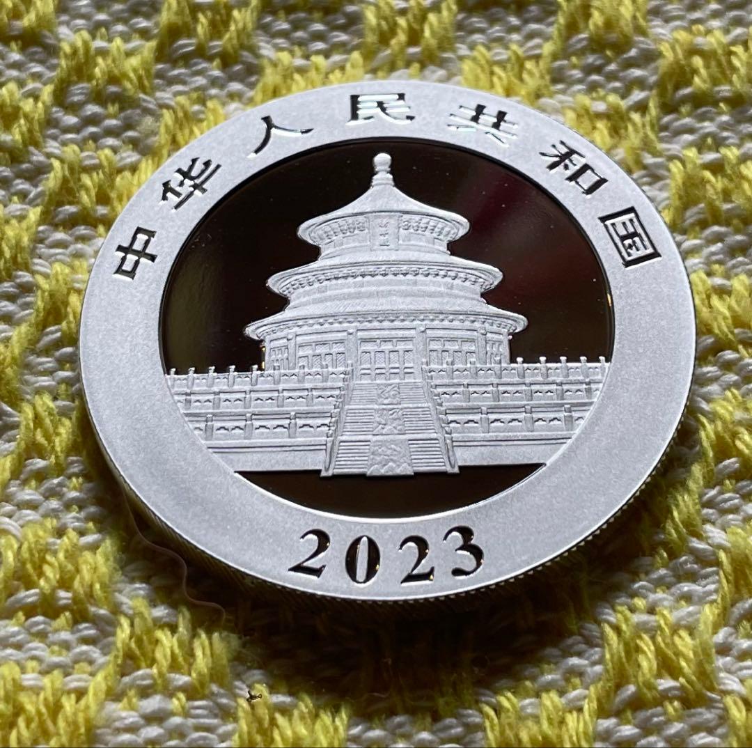 2023年 純銀 パンダ銀貨 30g 中国 10元 シルバー
