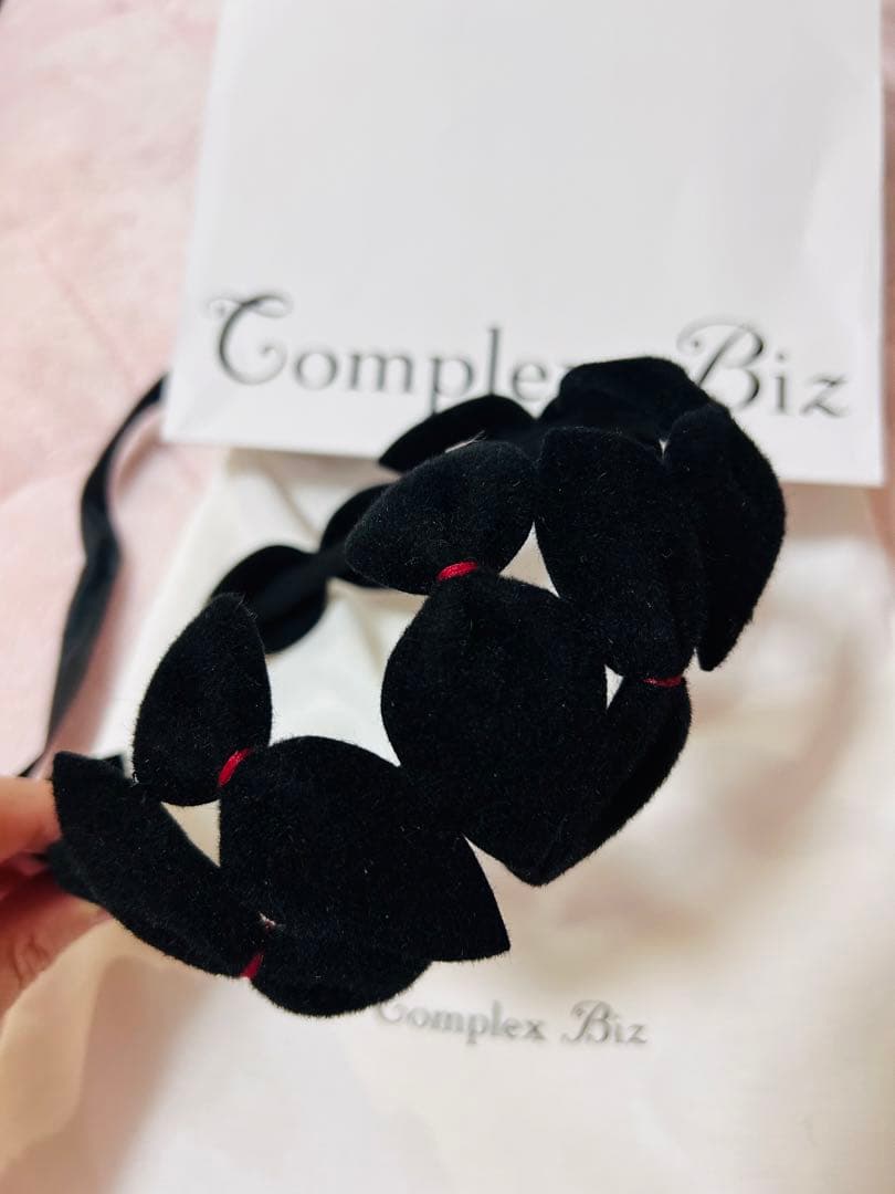 Complex Biz コンプレックスビズ　フェルトリボンカチューシャ新品未使用