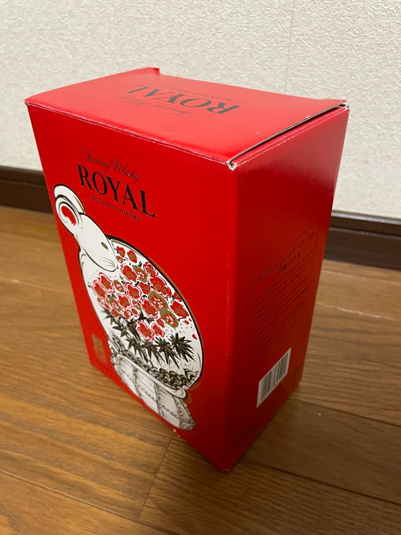 しょう【ウイスキー】サントリー ロイヤル ネズミ型陶器ボトル【2020年