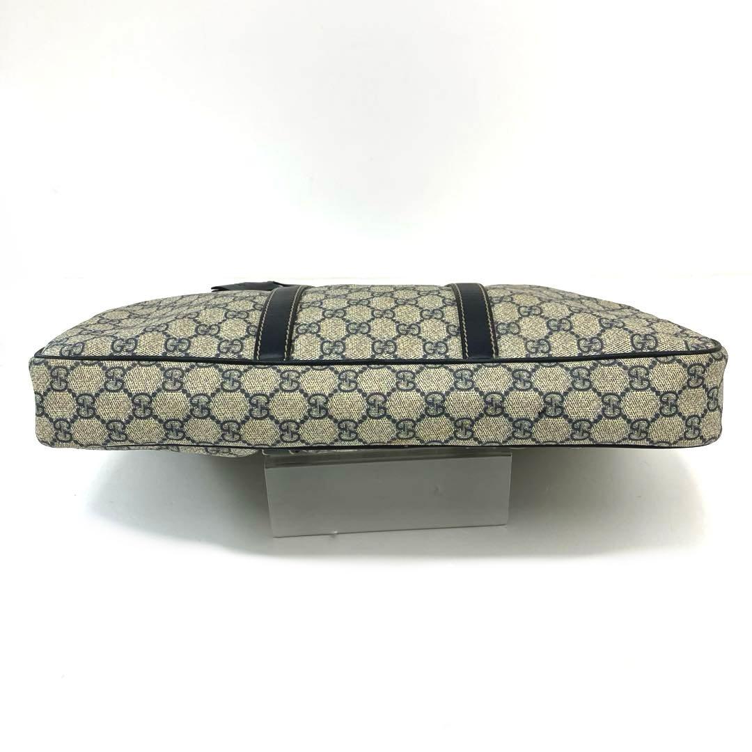 大人気☆GUCCI☆グッチ☆ビジネスバッグ☆GGスプリーム☆レザー☆ネイビー！