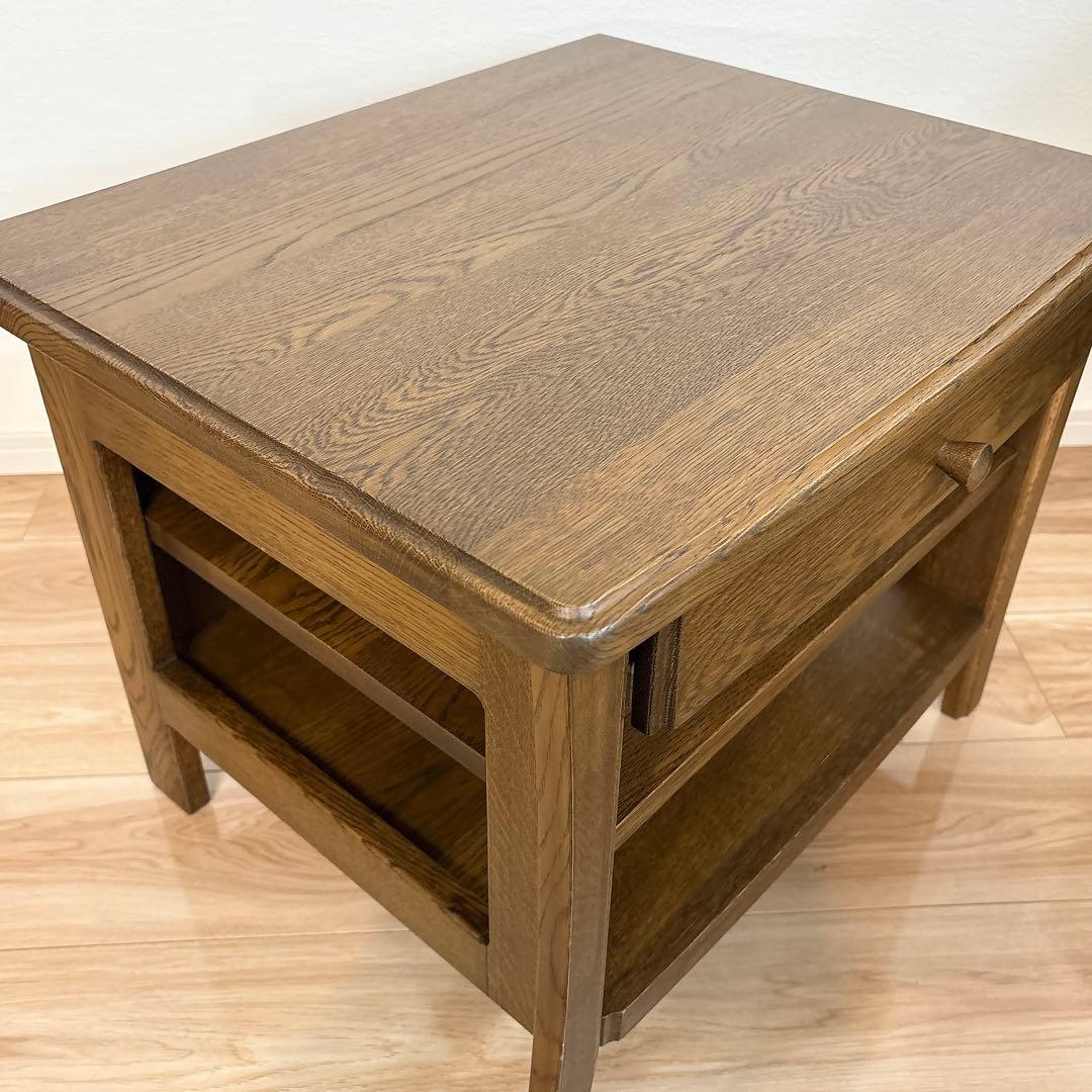 ✨極美品✨ 起立木工 木製ラック サイドテーブル サイドラック 電話台 送料無料