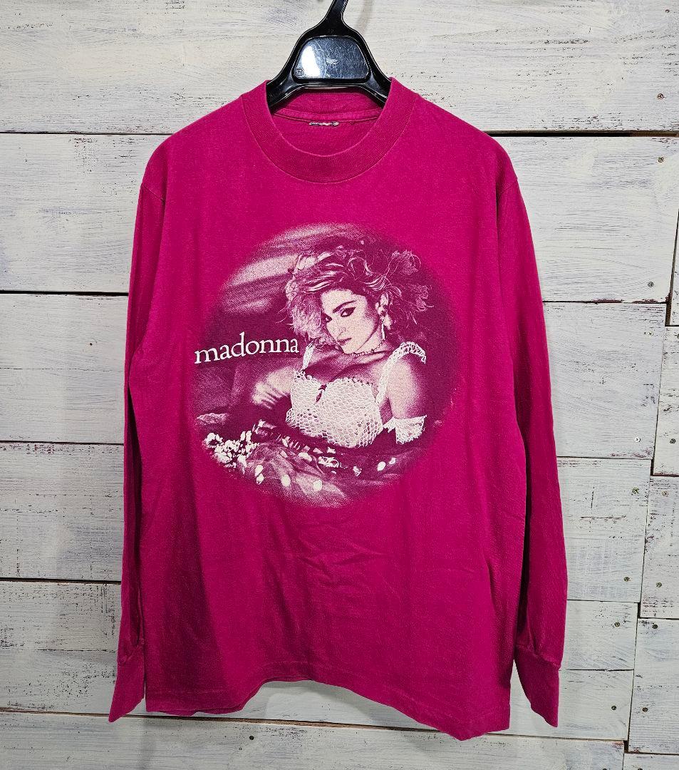 希少 1985 ヴィンテージ virgin tour マドンナ バンドTシャツ